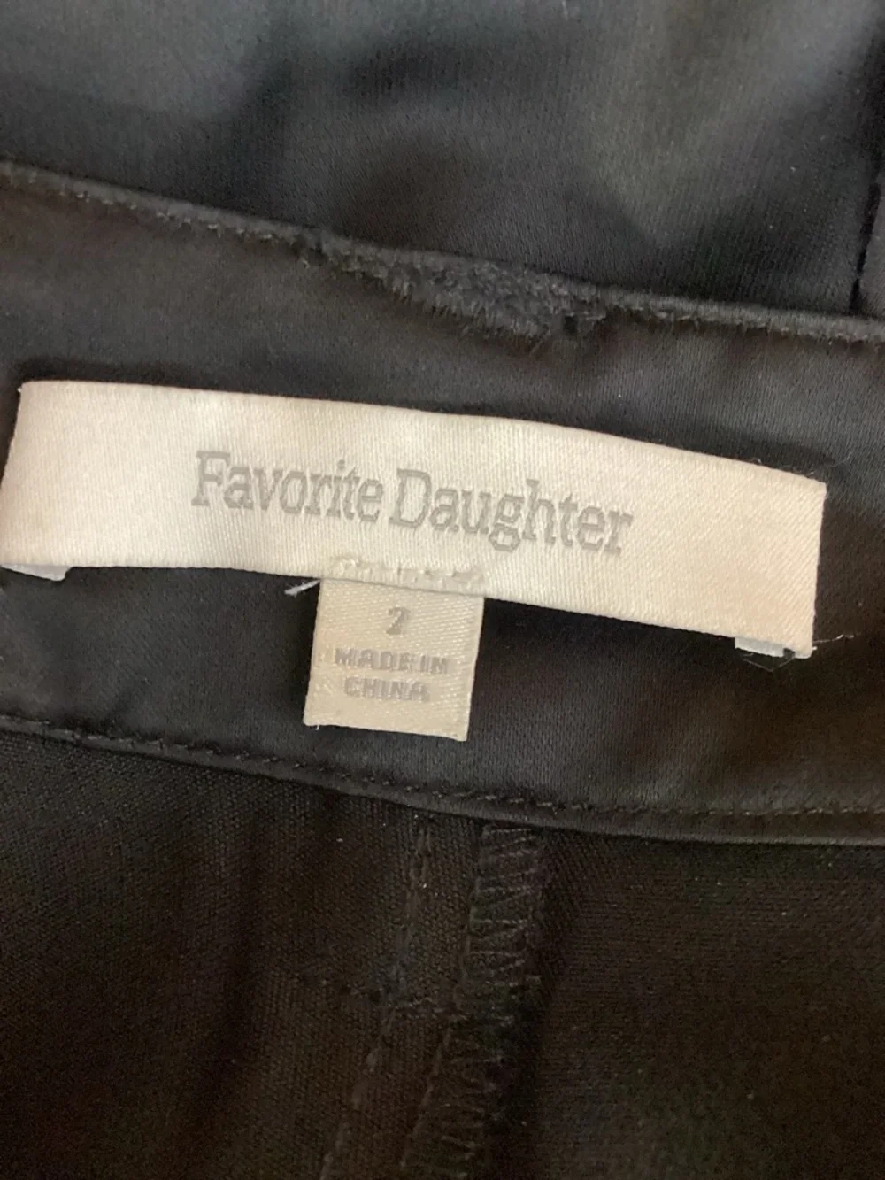Favorite Daughter Satin Cargo Pants Black Size 2 - Picture 13 of 14
